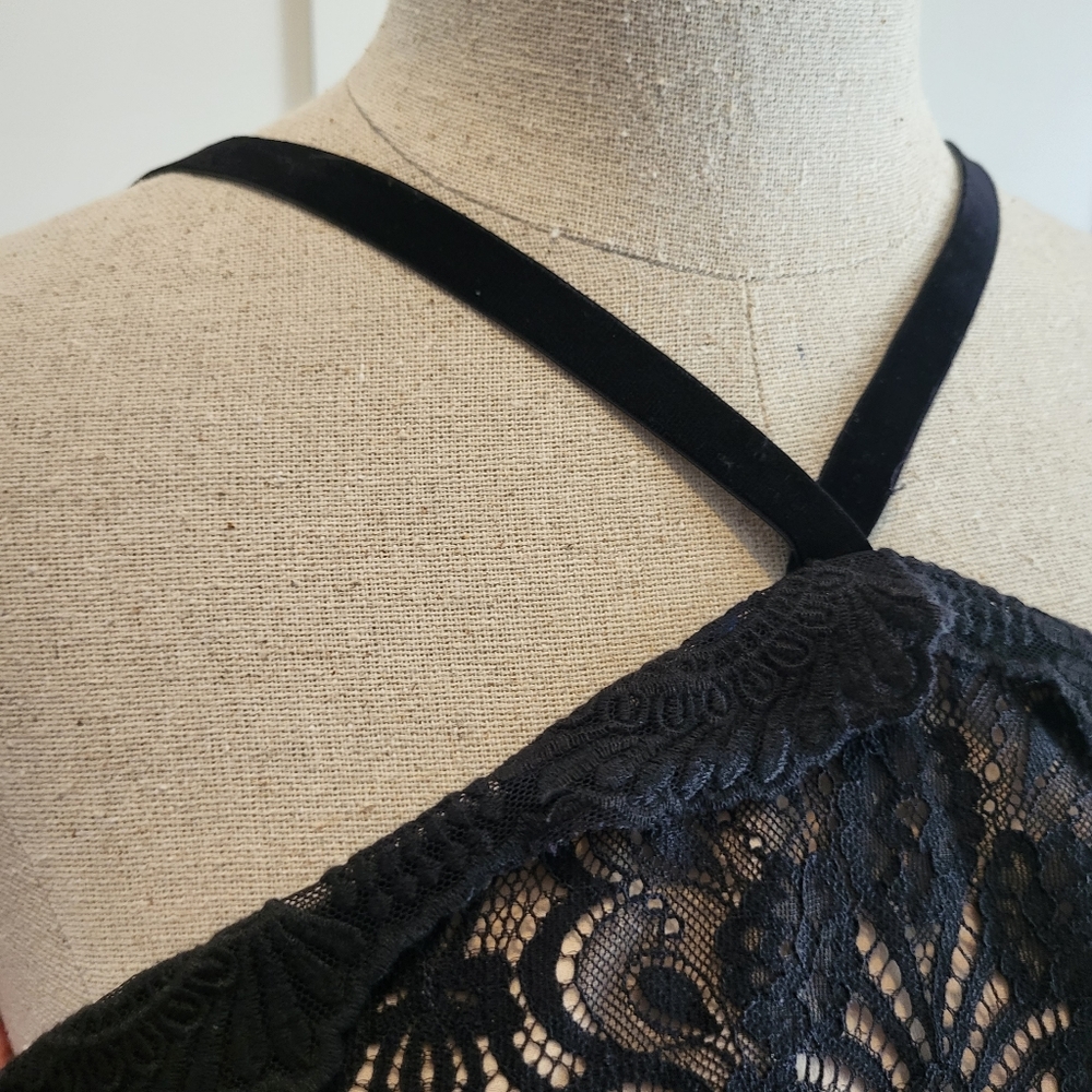 Revolve Majorelle black lace pants suite size medium - Picture 6 of 12